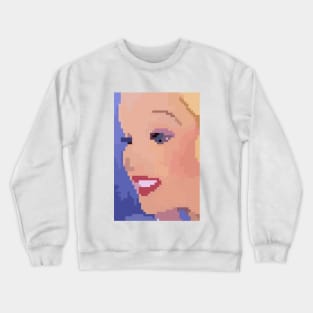 A cartoon fairy girl (pixel artwork) Crewneck Sweatshirt